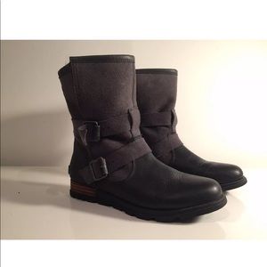 Sorel major moto waterproof boots